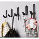 Kit de Ganchos de Parede Multiuso