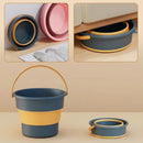 Balde Retrátil com Alça Balde Dobrável 10L/17L