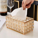 Caixa Porta Lenço Umedecido e Papel de Luxo