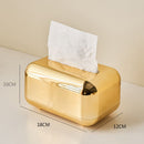 Caixa Porta Lenço Umedecido e Papel Cromado