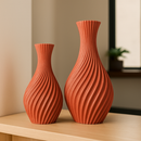 Vasos Decorativos em Espiral - LEVE 2 PAGUE 1