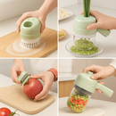 Triturador multifuncional 4 em 1 + Brinde Escova de limpeza