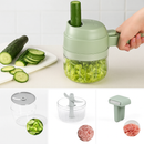 Triturador multifuncional 4 em 1 + Brinde Escova de limpeza