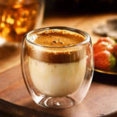 Copo de Vidro Parede Dupla Cantinho do Café e Chá