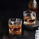 Copo de Whisky Cristal Drinks Irregular Bar em Casa