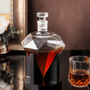 Decanter de Vinho e Whisky Vidro Diamante Home Bar