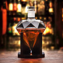 Decanter de Vinho e Whisky Vidro Diamante Home Bar