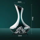 Decanter de Vinho e Whisky Vidro Iceberg Home Bar