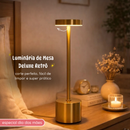 Luminária de Mesa Deluxe Retrô TRILED