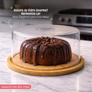 Boleira de Vidro Gourmet Harmoniza Lar