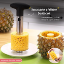 Descascador Fatiador De Abacaxi Em Aço Inox Espiral