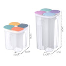 Dispensador Porta Alimentos e Cereais com Divisórias