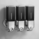 Dispenser de Sabonete Líquido Shampoo Condicionador Quadrado