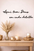 Frase Decorativa - Harmoniza Lar