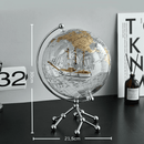 Globo Terrestre Transparente Decoração de Sala