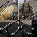 Globo Terrestre Transparente Decoração de Sala