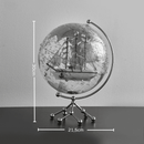 Globo Terrestre Transparente Decoração de Sala