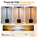 Luminária de Mesa Deluxe Retrô TRILED