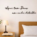 Frase Decorativa - Harmoniza Lar