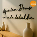 Frase Decorativa - Harmoniza Lar