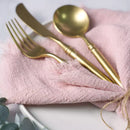 Jogo de Guardanapos de Tecido Mesa Posta Rústico 20 peças