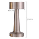 Luminária de Mesa Luxe LED Retrô Recarregável