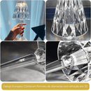 Luminária de Mesa Diamante 3 em 1 Sem Fio