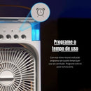 Mini Ar Condicionado Ventilador de Mesa Umidificador