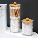 Organizador Porta Algodão e Cotonete Acrílico