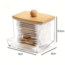 Organizador Porta Algodão e Cotonete Acrílico