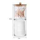 Organizador Porta Algodão e Cotonete Acrílico