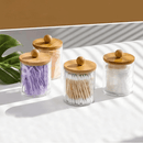 Organizador Porta Algodão e Cotonete Acrílico