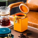 Porta Alimentos Pote com Tampa Hermético para Café