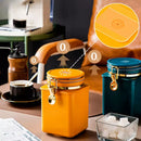 Porta Alimentos Pote com Tampa Hermético para Café