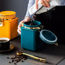 Porta Alimentos Pote com Tampa Hermético para Café