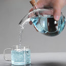 Porta Azeite e Vinagre de Vidro com Cortiça 2 em 1