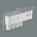 Porta Escova de Dente Dispenser com Gaveta e Copos