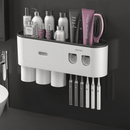 Porta Escova de Dente Dispenser com Gaveta e Copos