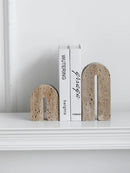 Aparador de Livros de Pedra