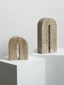 Aparador de Livros de Pedra