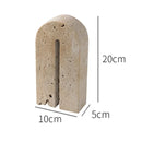 Aparador de Livros de Pedra