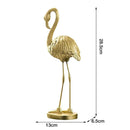 Adorno Flamingo Dourado