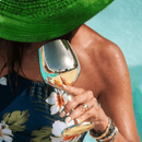 Taça de Vinho Colorida Inox Inquebrável Bar em Casa