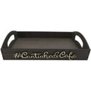 Kit Bandeja C/ 6 Xícaras - Cantinho do Café