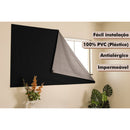 Cortina 100% Blackout com Velcro – Instalação Sem Furos