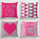 Kit com 04 Capas para Almofadas Decorativas
