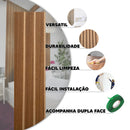 Kit 20 Painéis Ripados 3D em MDF