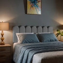 Kit Cabeceira Estofada - Modelo Nuvem