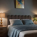 Kit Cabeceira Estofada - Modelo Nuvem