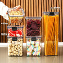 Kit Pote Hermético para Mantimentos de Cozinha Dispensa Armário